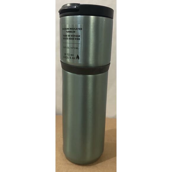 NWT Starbucks Insulated Green 16 oz Tumbler - Picture 7 of 11